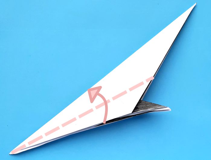 Origami Staartmees vogel vouwen