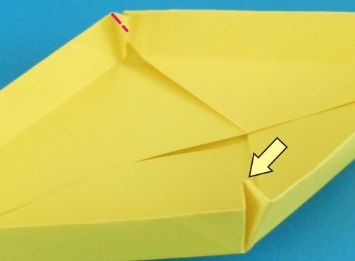 how to fold a diamond shaped origami candy box