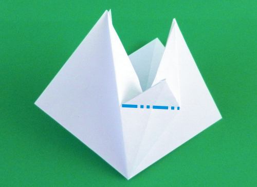 Fold an Origami mummy