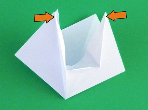 Fold an Origami mummy