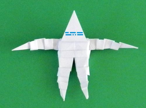 Fold an Origami mummy