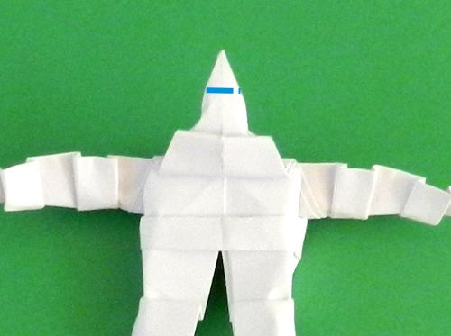 Fold an Origami mummy