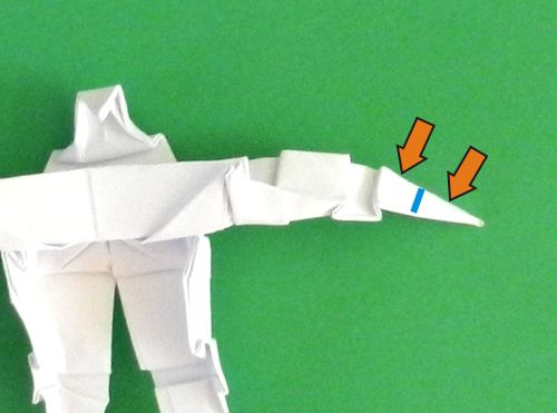 Fold an Origami mummy