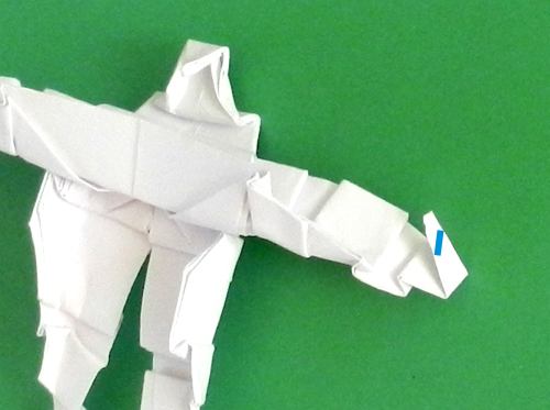 Fold an Origami mummy