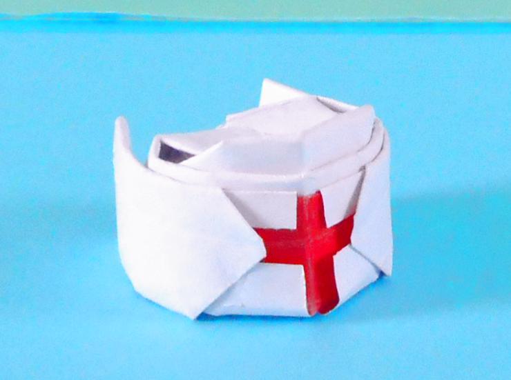 Origami Nurse Cap