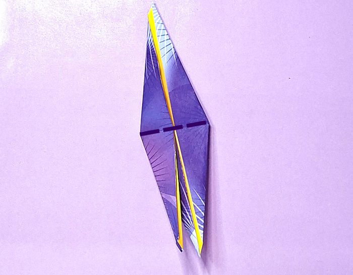 Origami bloemenjurk maken