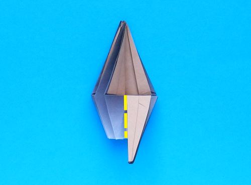 Origami Uil vouwen