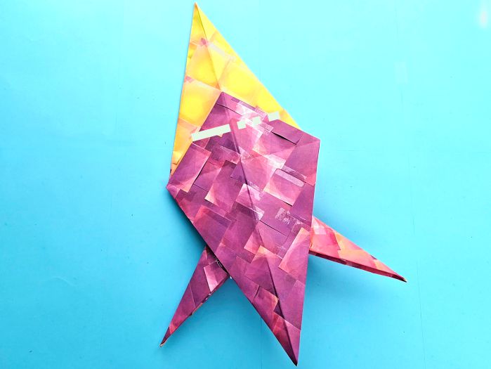 Origami Papegaai vouwen Origami Papegaai vouwen