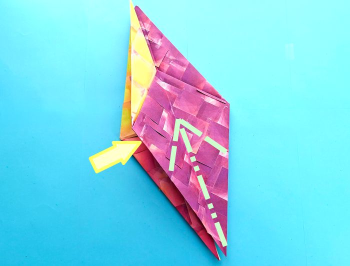 Origami Papegaai vouwen Origami Papegaai vouwen