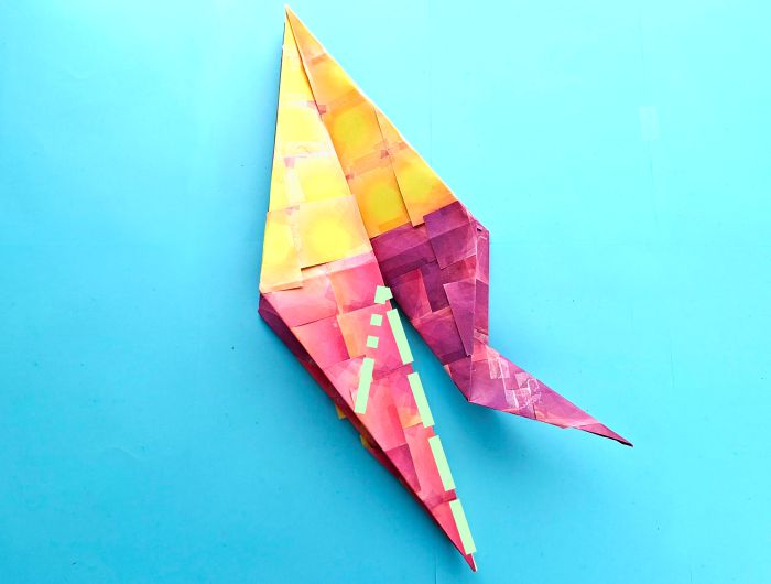 Origami Papegaai vouwen Origami Papegaai vouwen