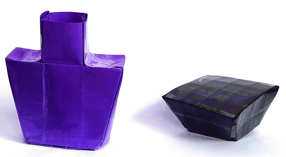 Origami parfum flesje