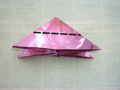 origami flower diagrams