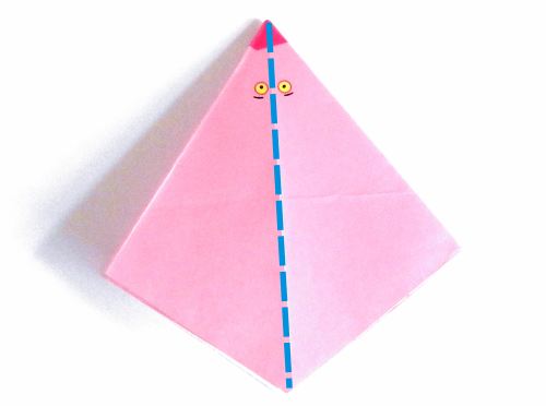 Fold an Origami Pink Panther