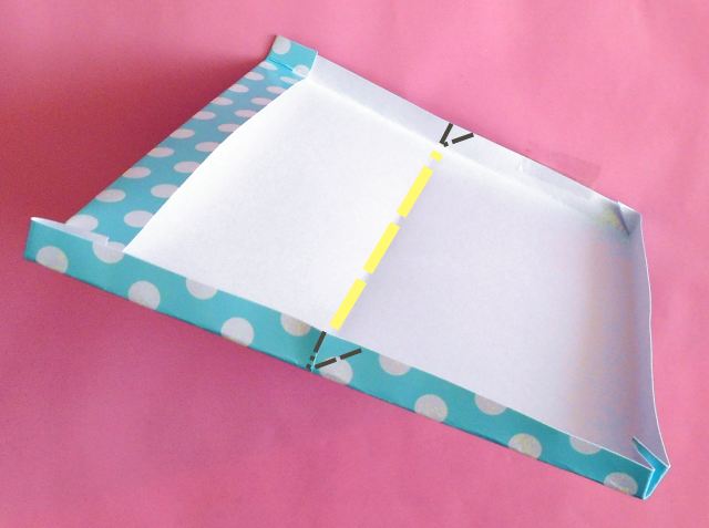 Make a rectangle Cake Box