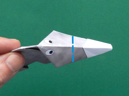 Origami Rhino folding instructions