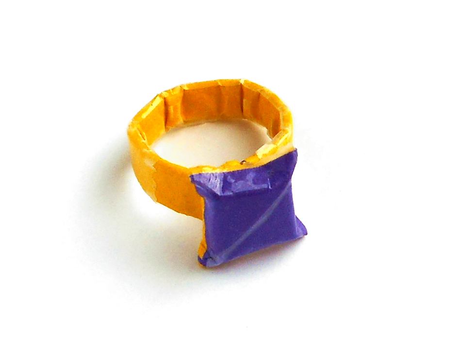 Origami ring