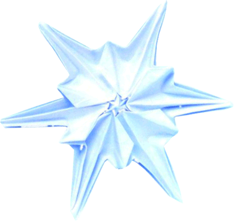 Origami Sneeuwvlok