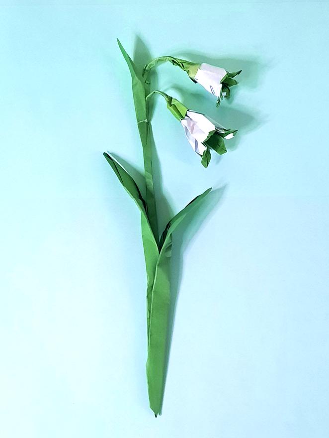 Origami Snowflake Flower Origami Snowflake Flower