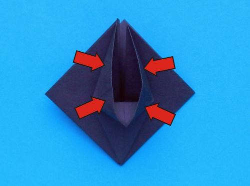 origami spider diagrams