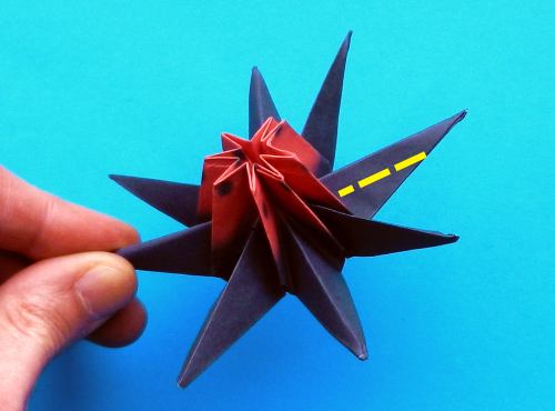 origami spider diagrams