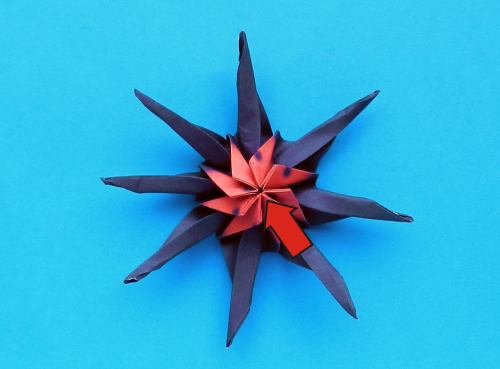 origami spider diagrams