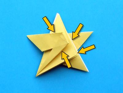 how to make an origami star