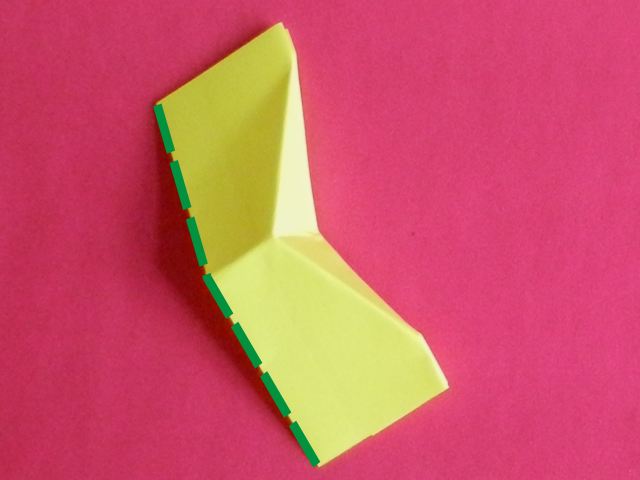 How to make Origami banana candy