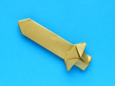 origami zwaard