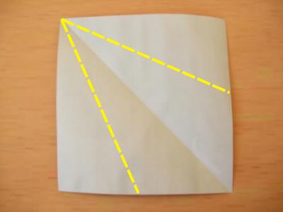 diagrams for an origami tie