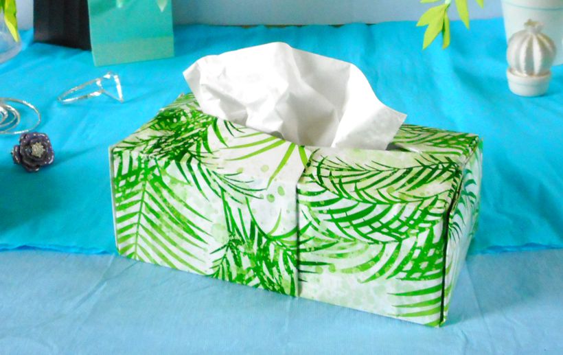 Origami Tissue Box