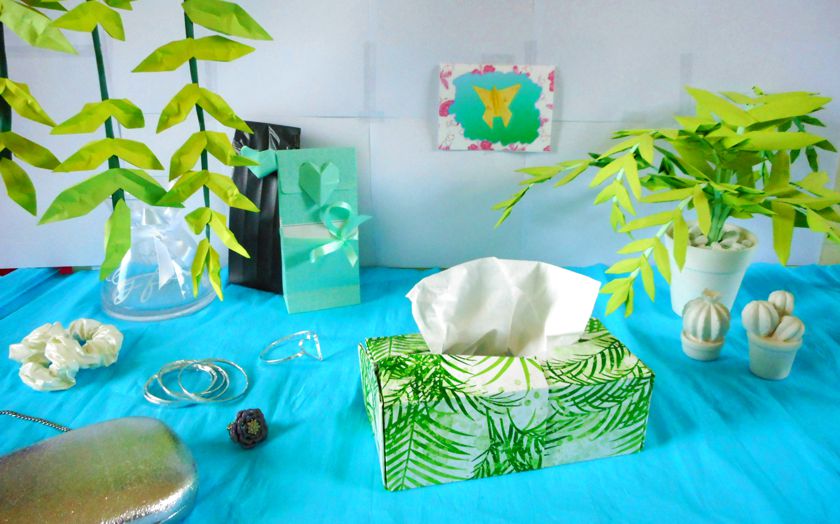 Origami Tissue Box