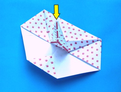 een paraplu van papier knutselen