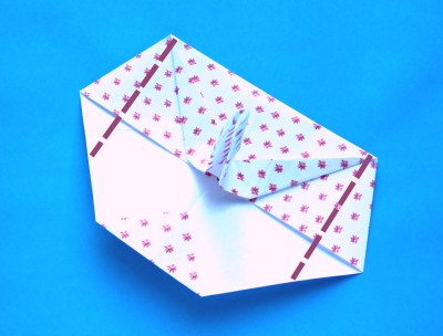 how to fold an origami umbrella