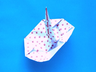 een paraplu van papier knutselen