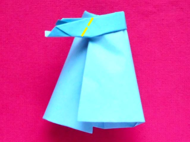 Origami wikkelrokje maken