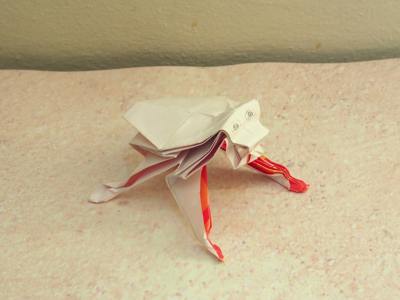 origami kikker