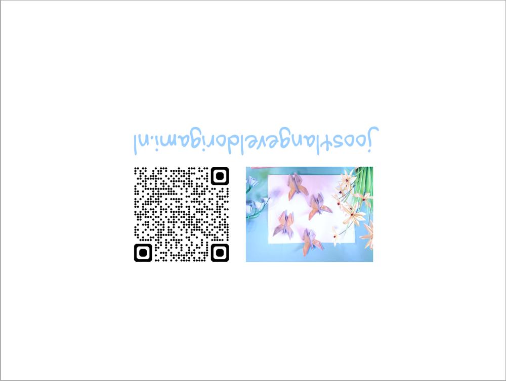 Origami Butterflies Card