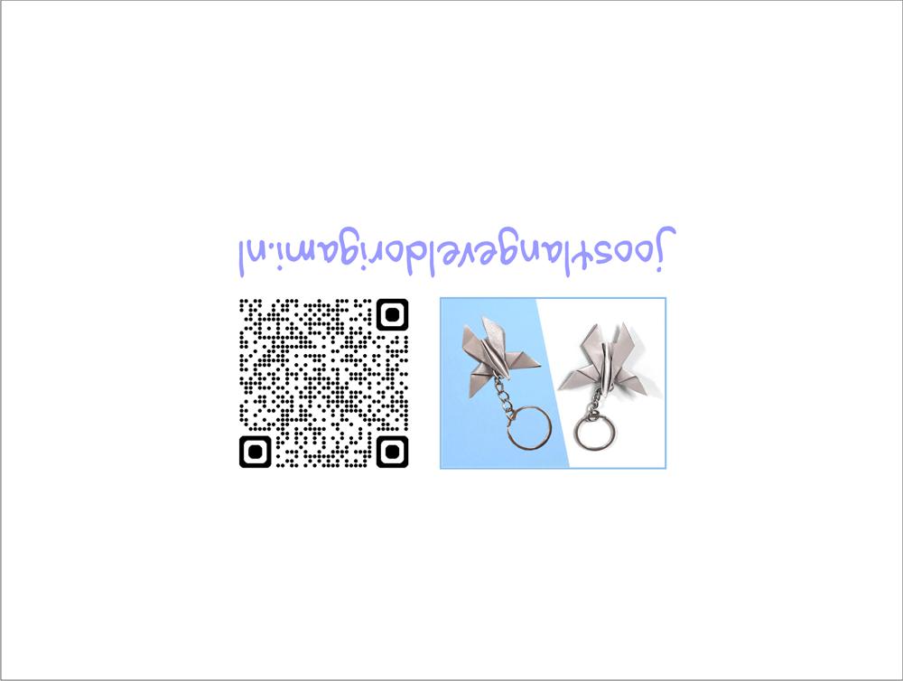 Origami Butterfly Card