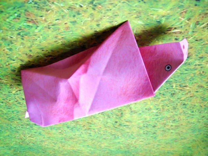 origami kaartje