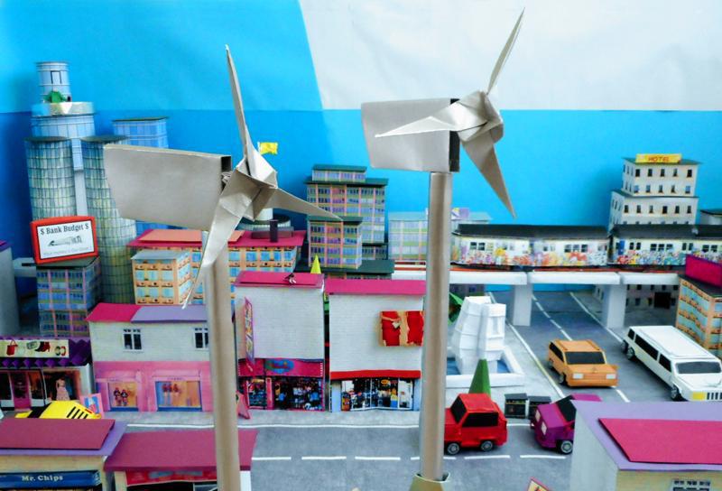 Miniatuur windturbines Miniatuur windturbines