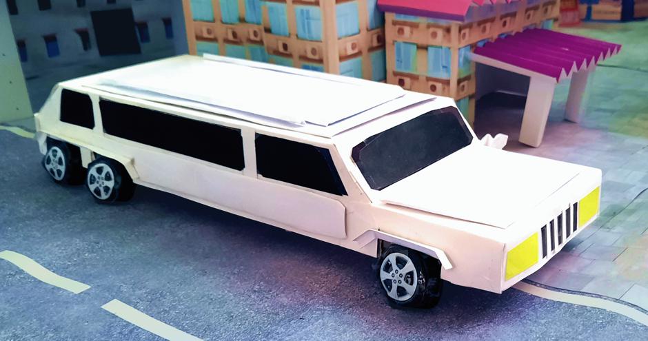 Miniatuur limousine