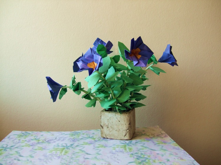 Origami Petunia's