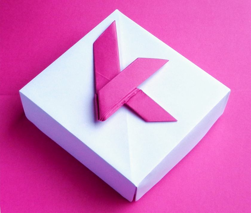 Origami Letter K