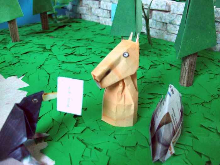 origami horse