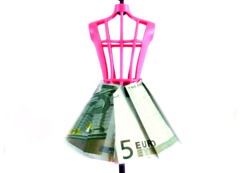 Money Origami skirt