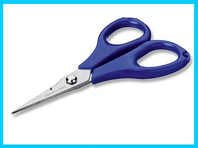 blue scissors great for paper cutting