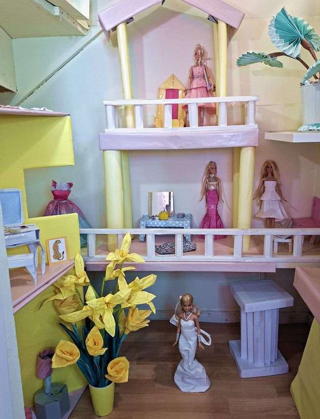 Paper Dollhouse Palace