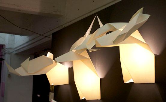 Origami Design Lamps