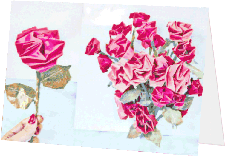 Roses Greeting Card