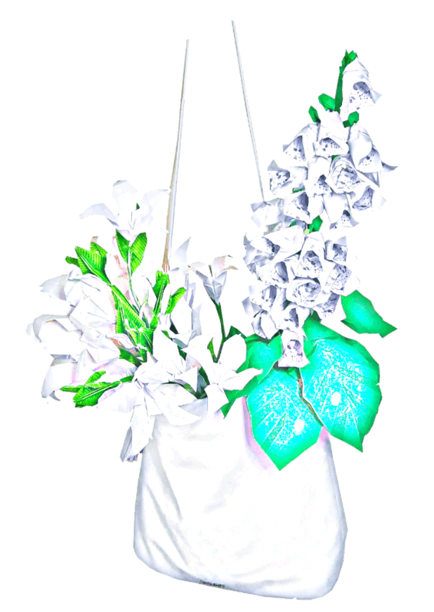 Flowers in a bag